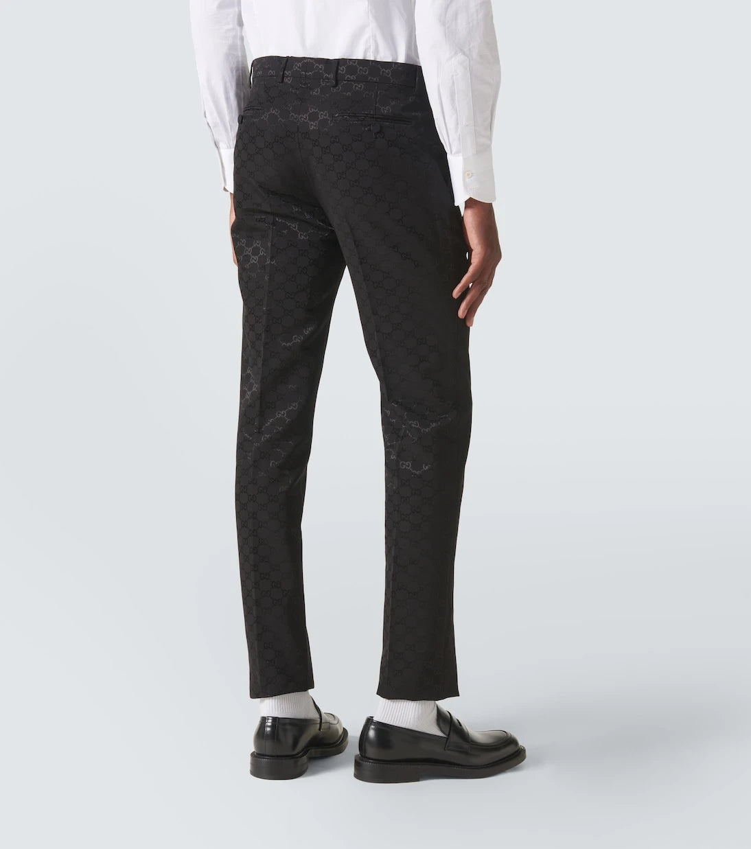 Gucci - GG cotton-blend straight pants