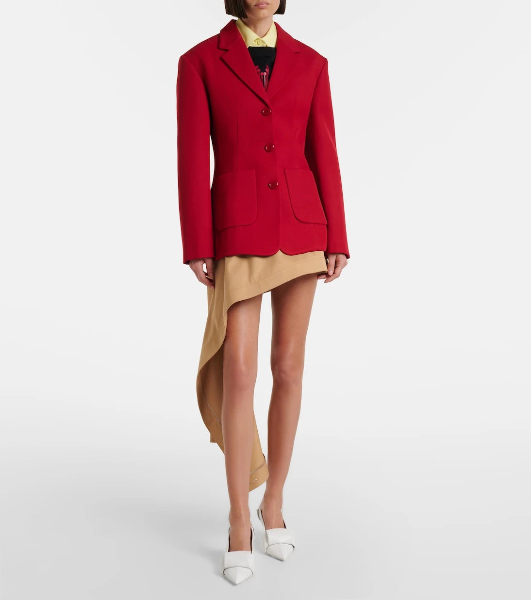 Loewe - Origami leather mules