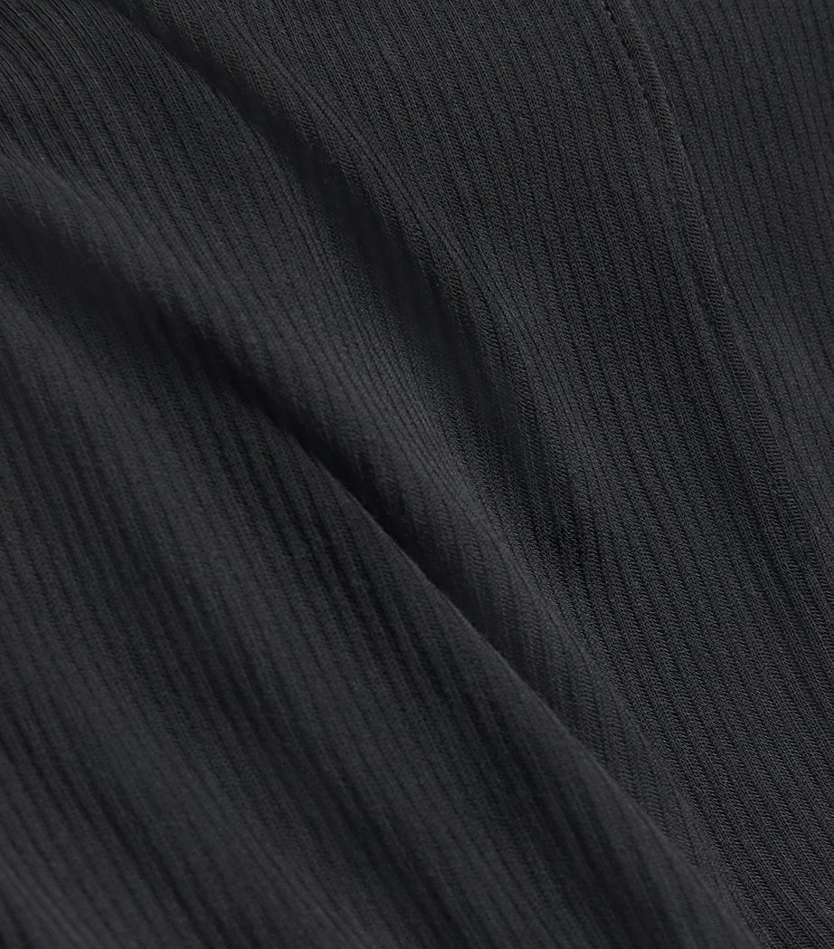 Ribbed Long-Sleeve T-Shirt