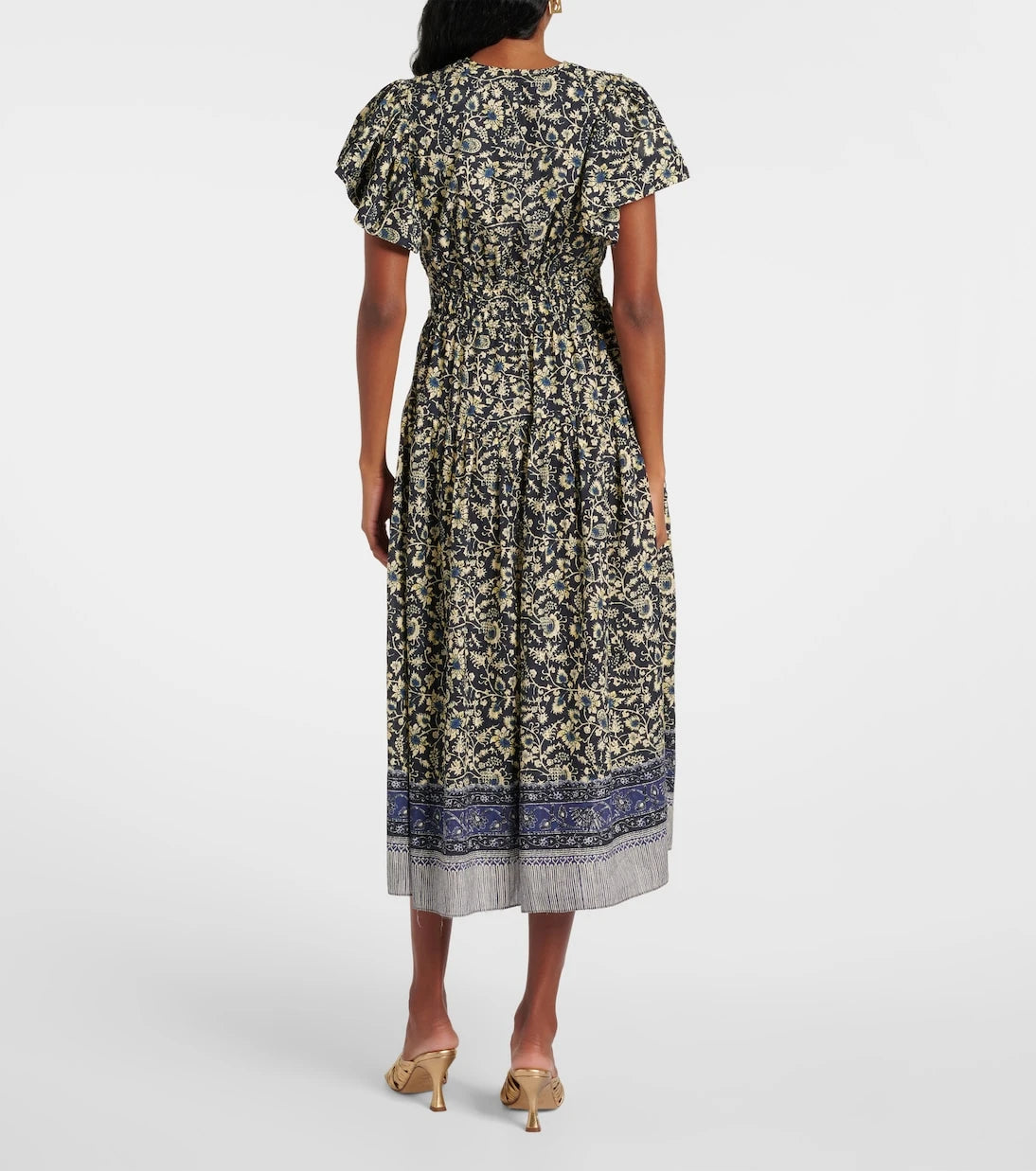 Ulla Johnson - Lyria floral cotton-blend midi dress