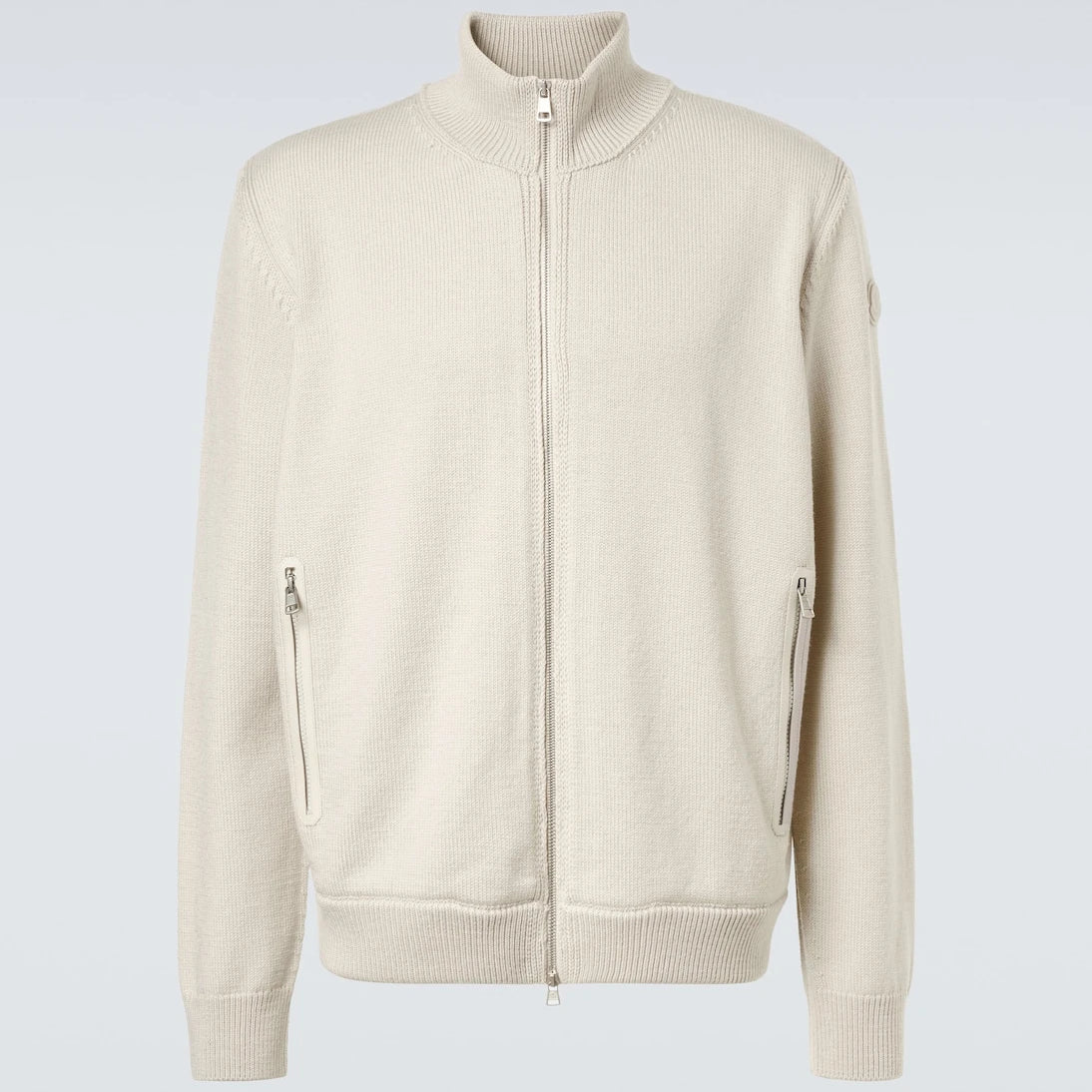 Moncler - Wool zip-up sweater