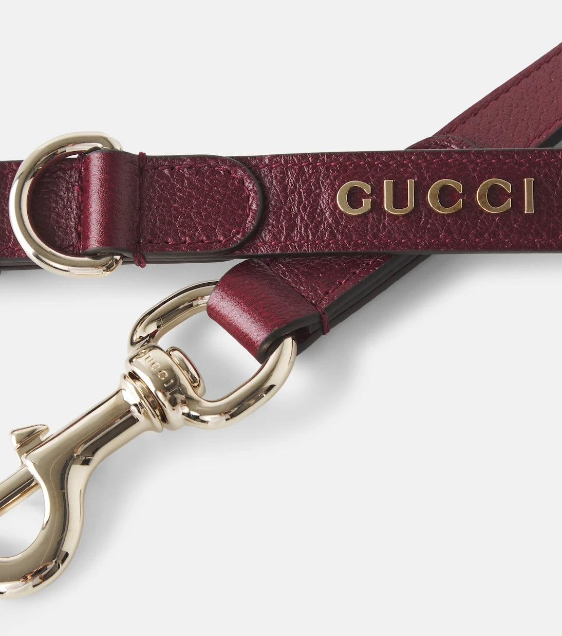 Gucci - Small/Medium leather dog leash