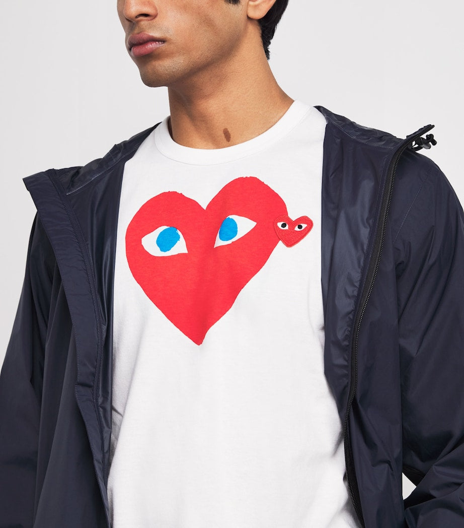 Comme Des Garçons Play Heart Logo T-Shirt