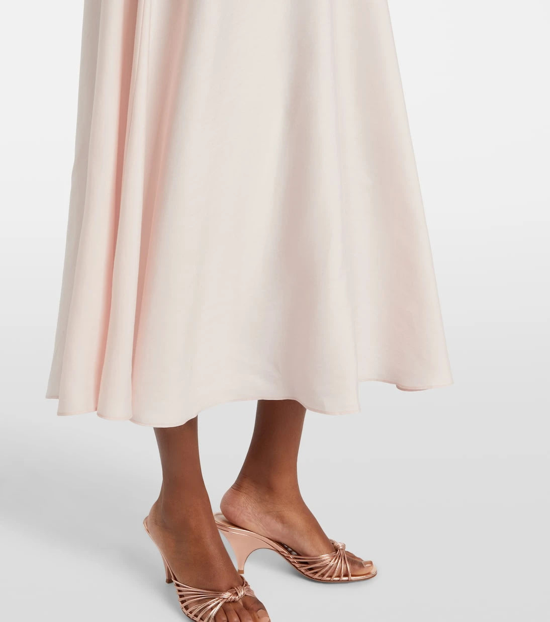 Posse - Perla lace-trimmed midi dress