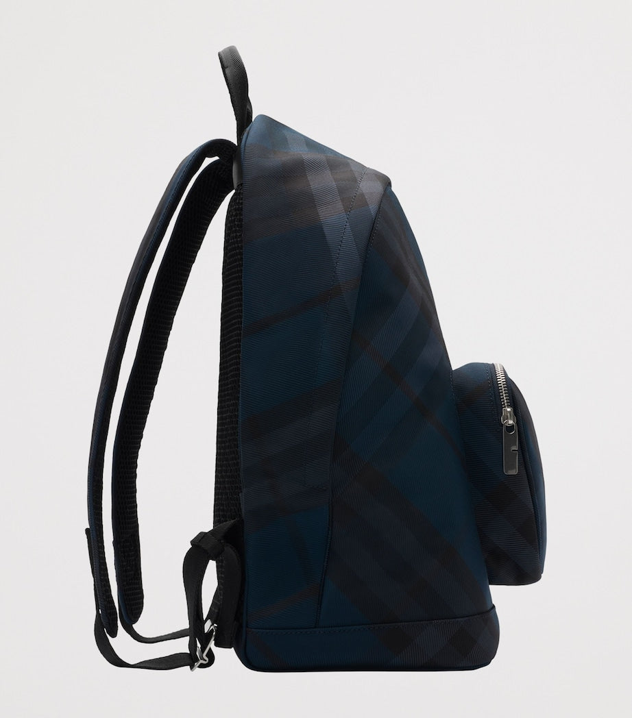 Burberry Check Grid Backpack