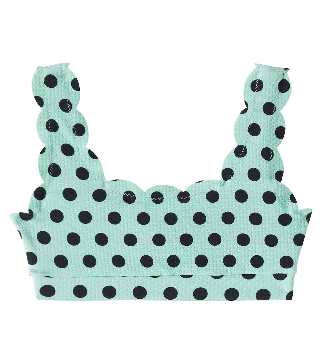Marysia Bumby - Palm Springs polka-dot bikini top