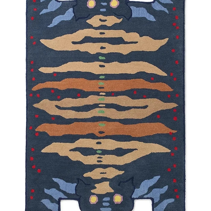 Bongusta büyük yün dekoratif kilim