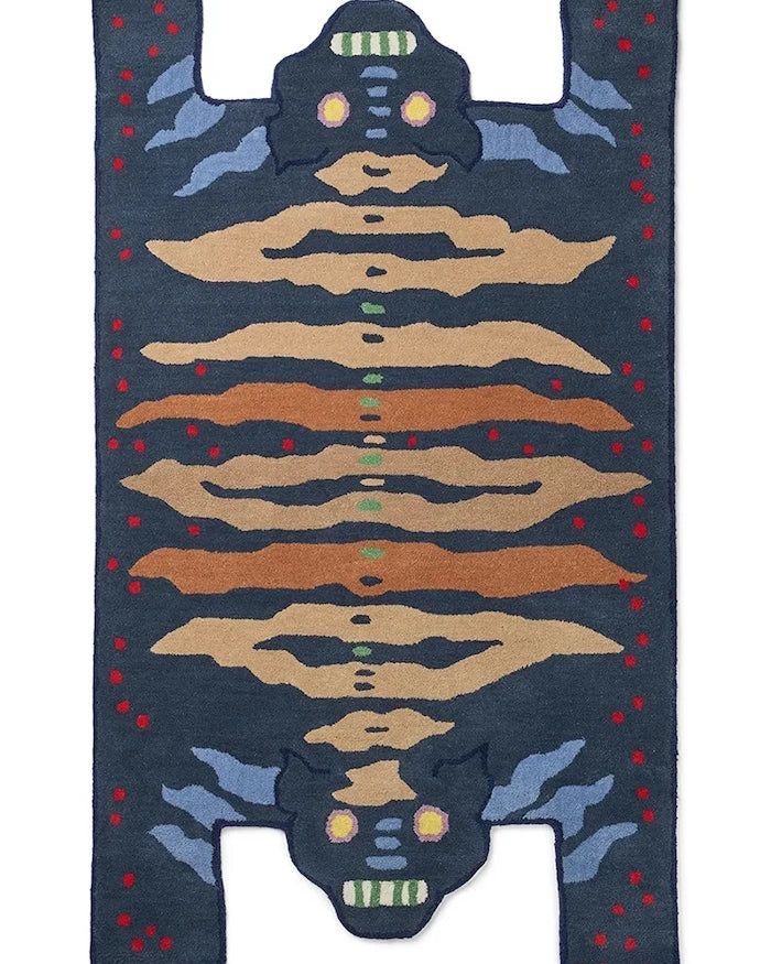 Bongusta büyük yün dekoratif kilim