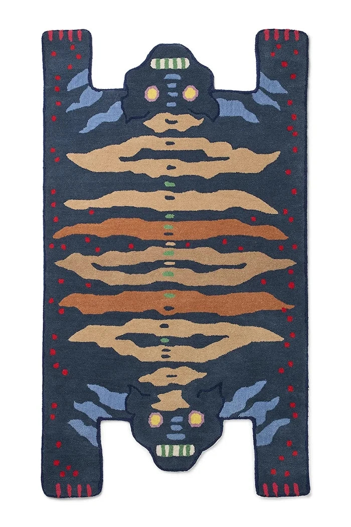 Bongusta büyük yün dekoratif kilim
