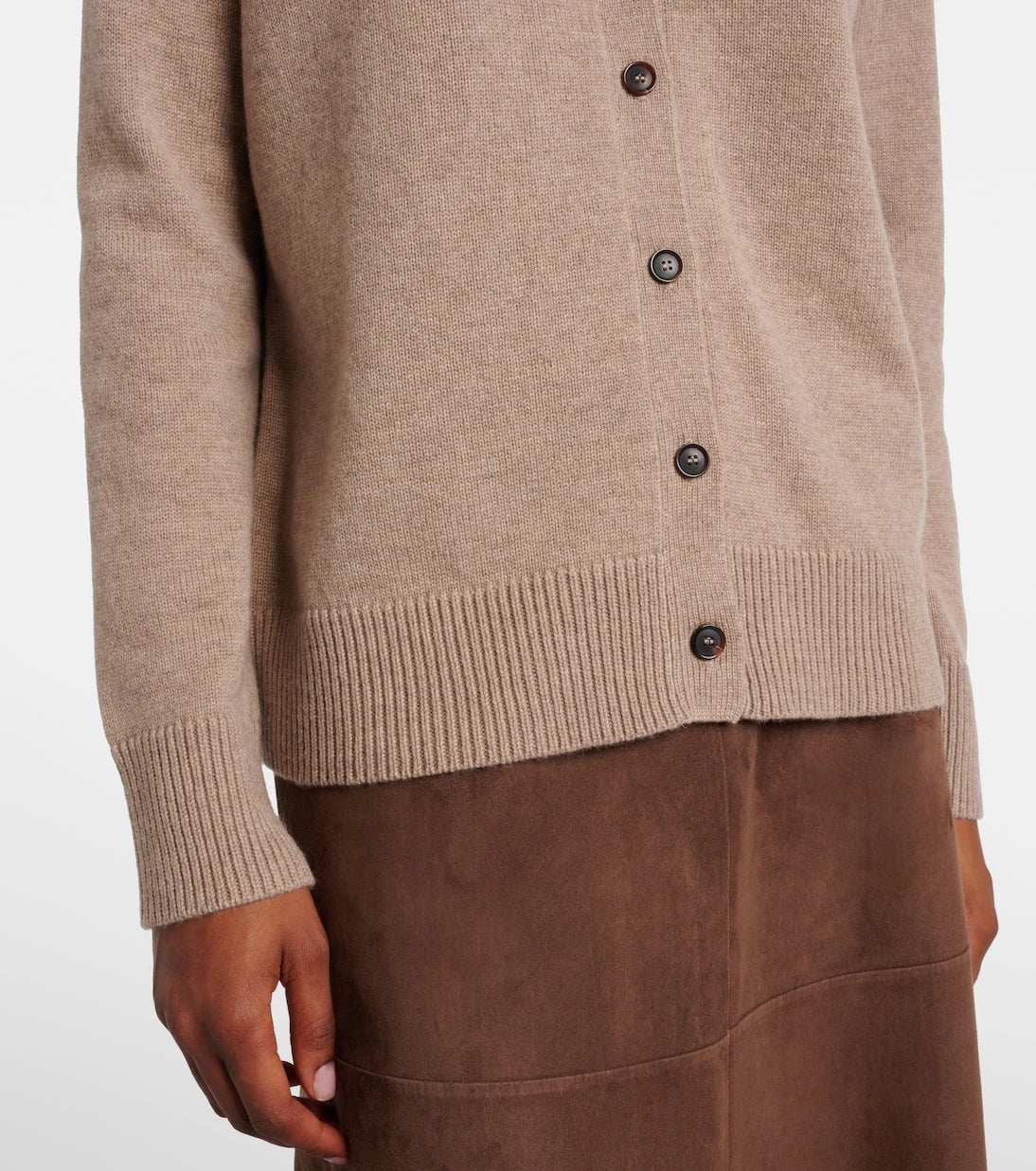 'S Max Mara - Cedro كارديجان من الصوف والكشمير