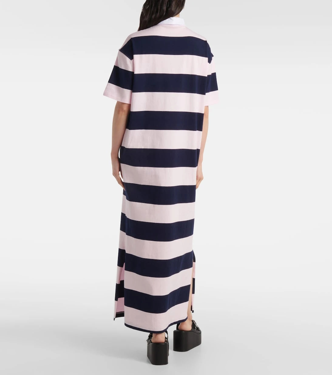 Coperni - Striped cotton maxi dress