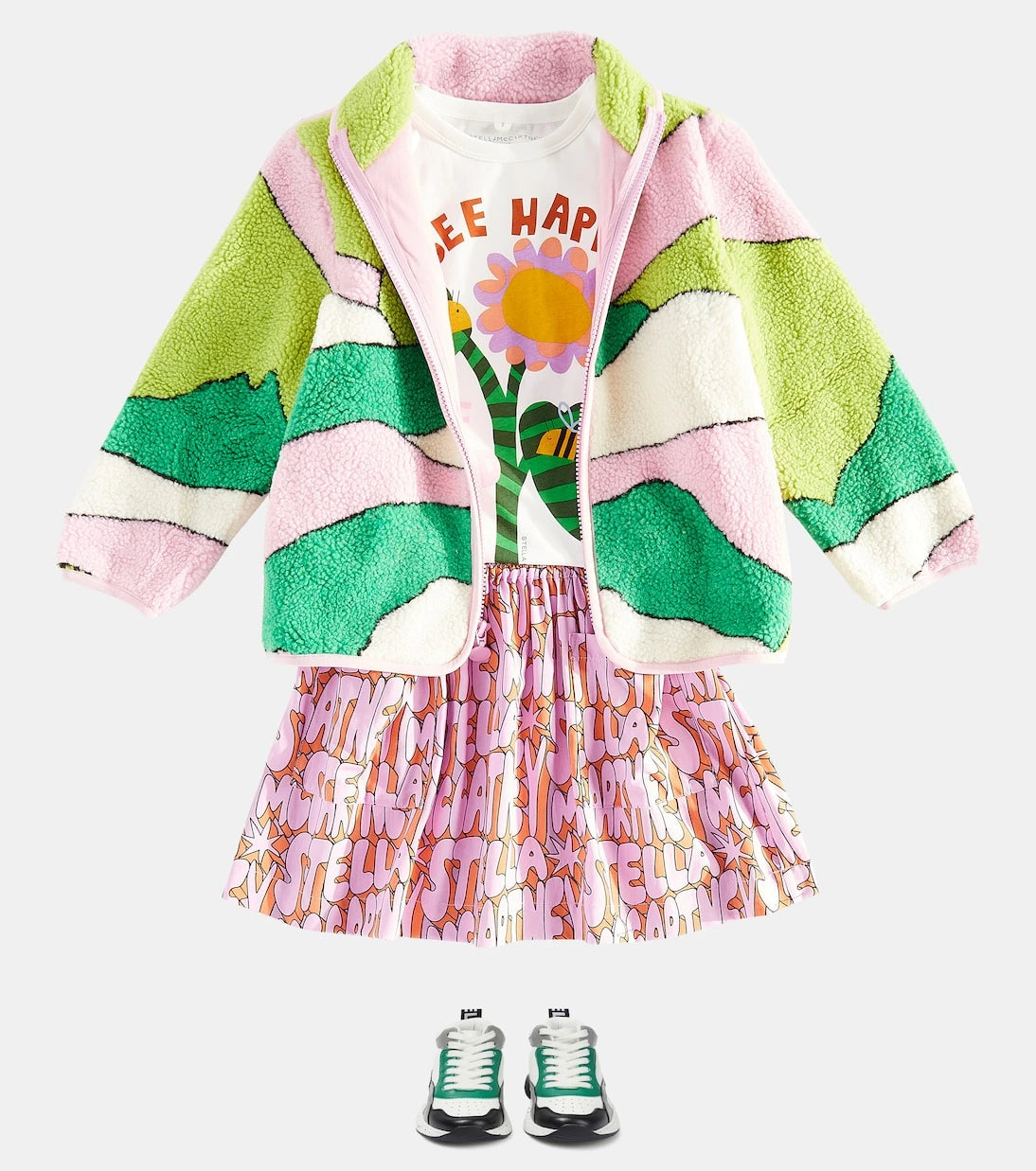 Stella McCartney Kids - تنورة مطبوعة