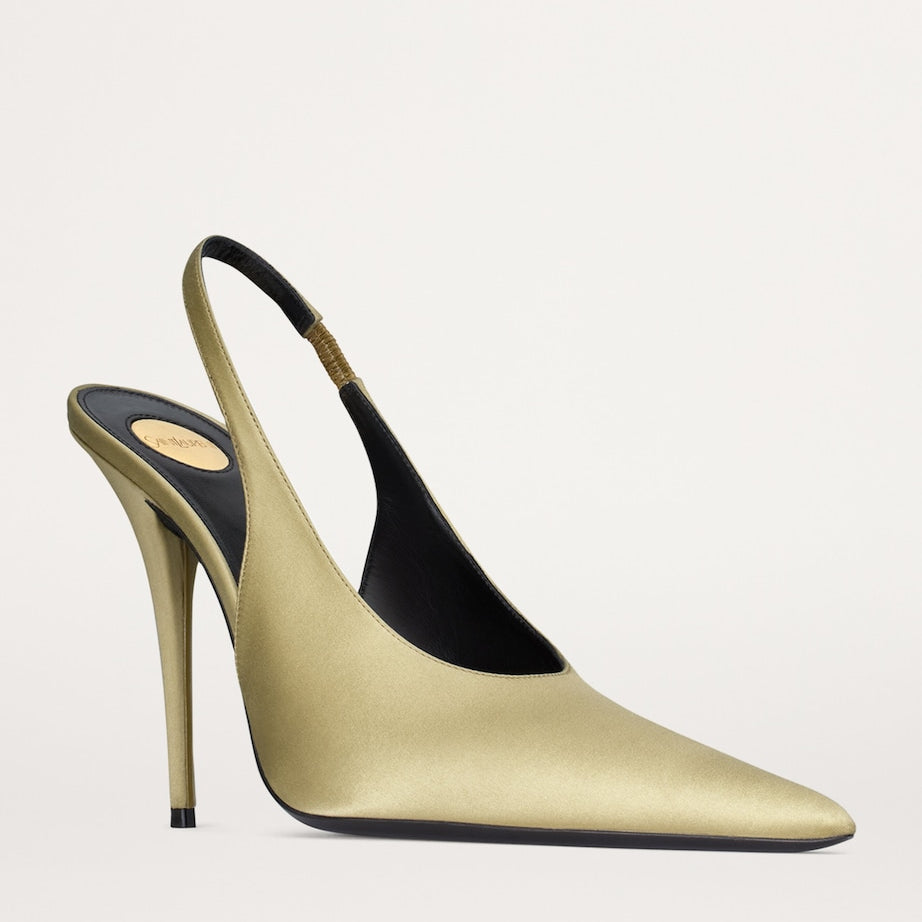 Beige L’entracte Slingback Pumps 110