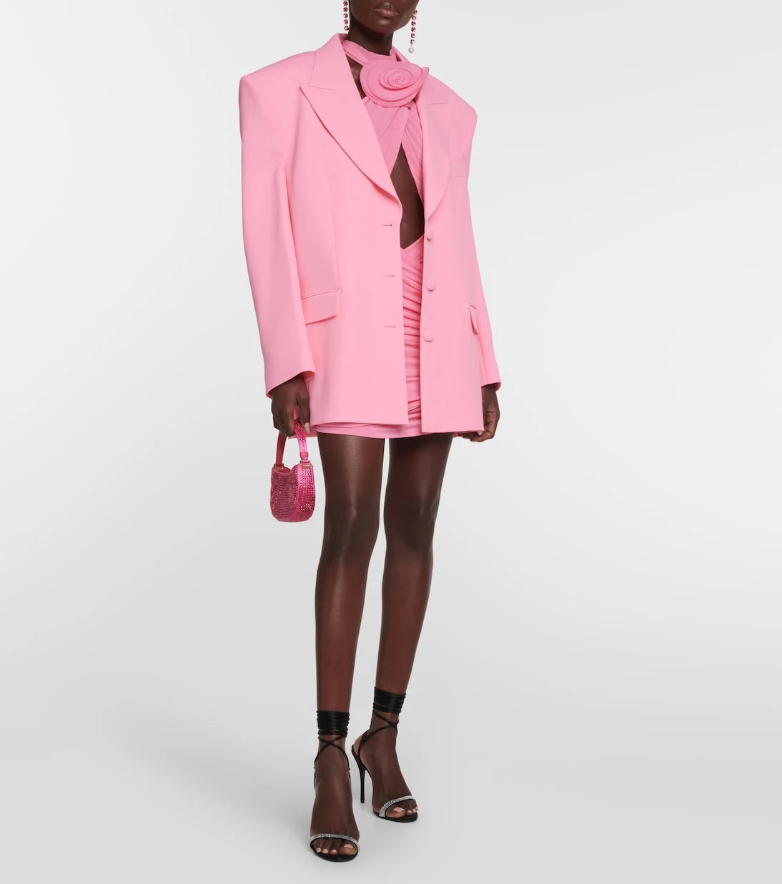 Magda Butrym - Single-breasted silk-blend blazer
