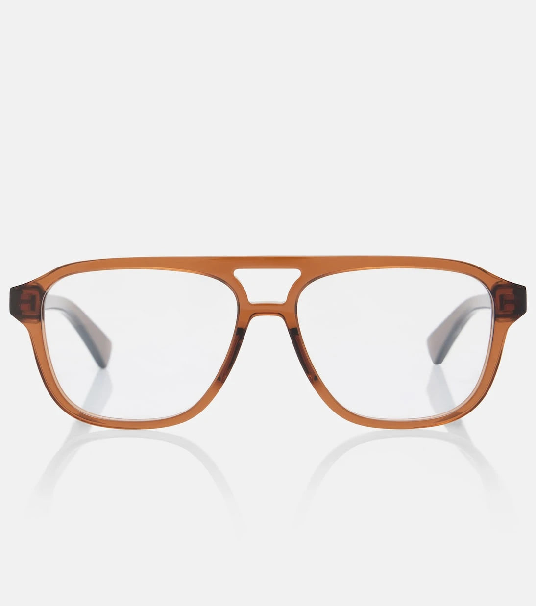 Bottega Veneta - Triangle Stud aviator glasses
