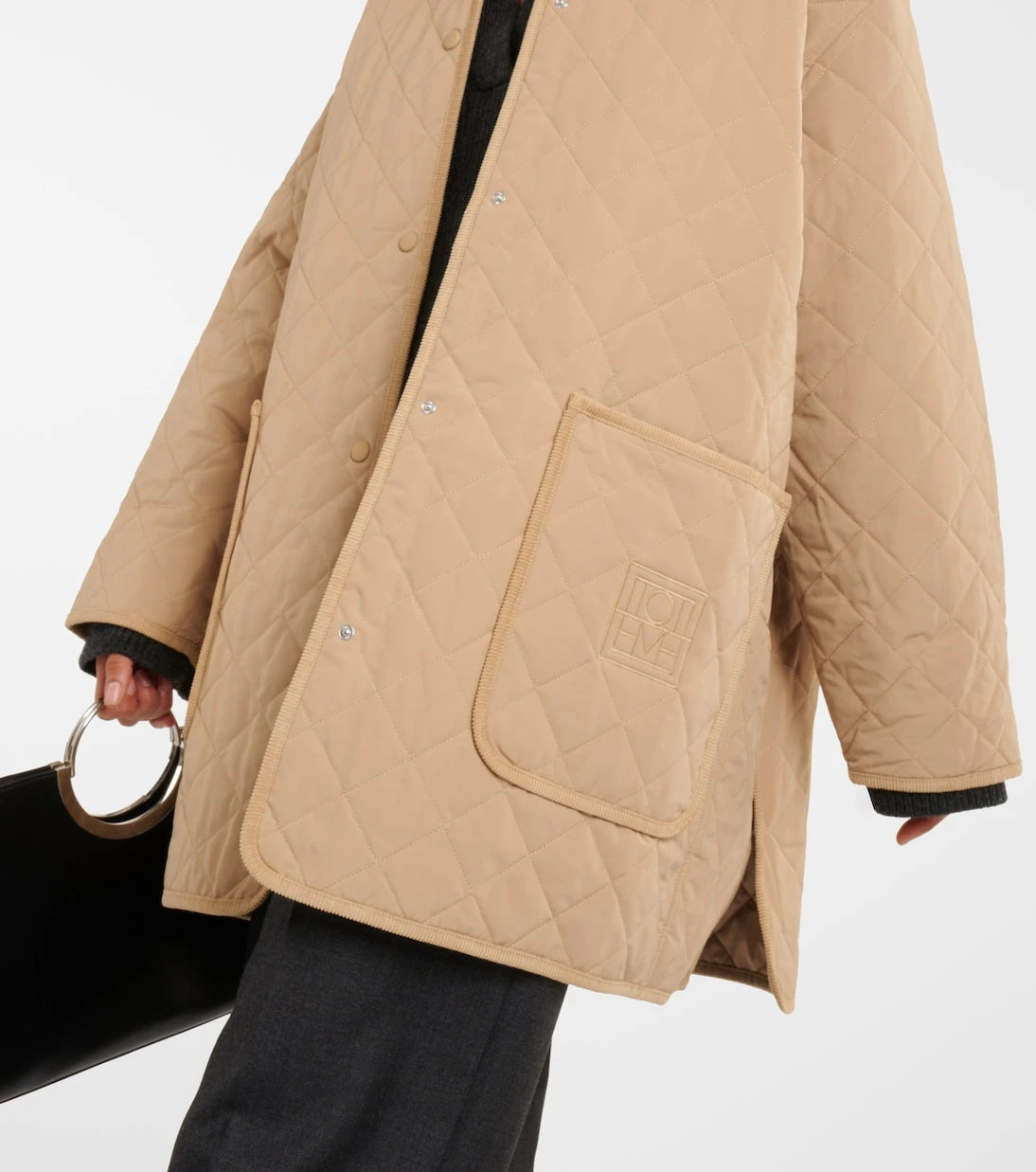 Toteme - Oversized quilted jacket