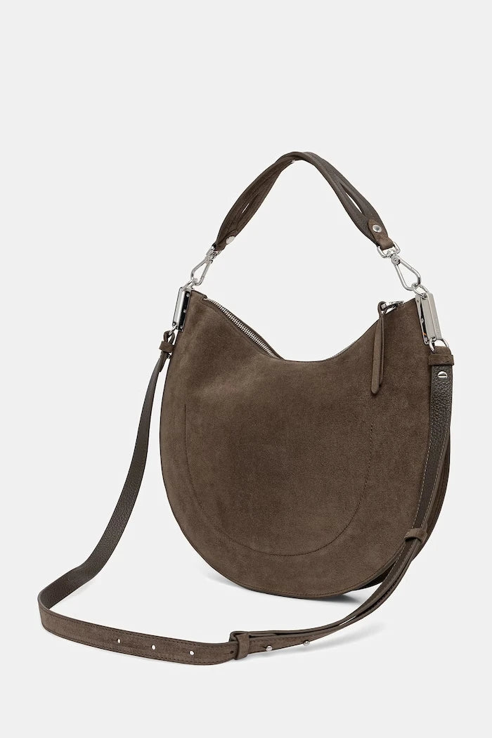 Coccinelle kadın crossbody süet çanta COCCINELLESUNUP SUEDE