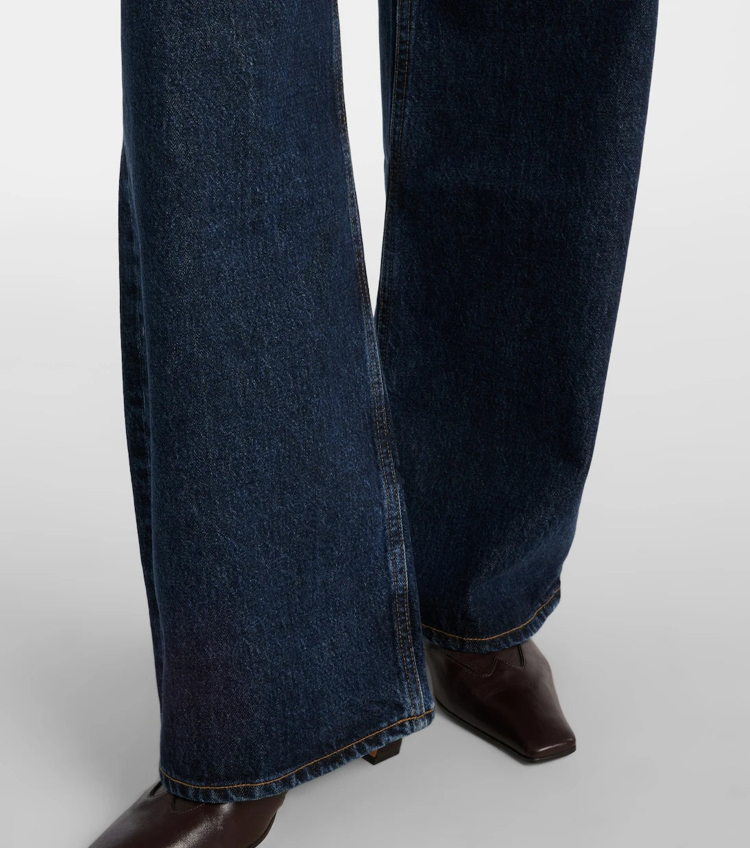 Agolde - Low Curve mid-rise barrel-leg jeans