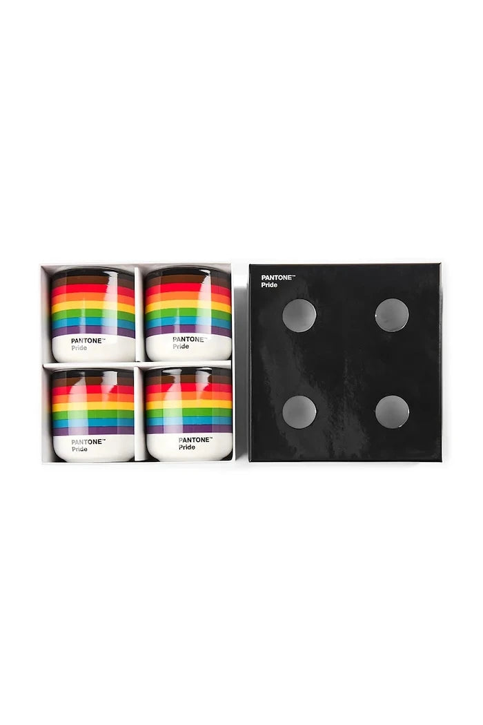 Комплект чаши Pantone 175 ml PRIDE (4 броя)