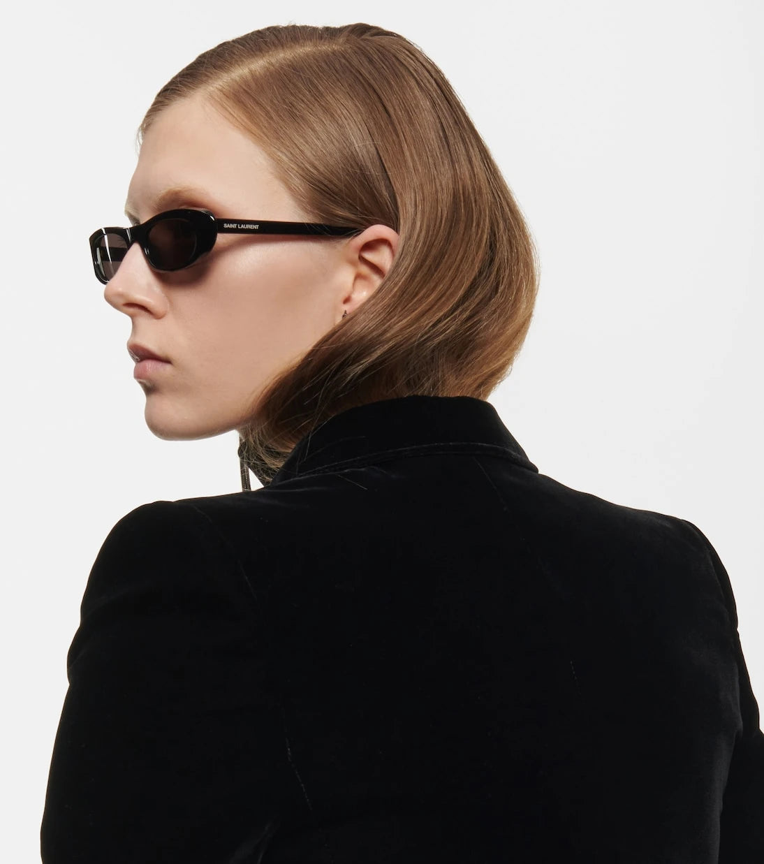 Saint Laurent - SL 557 Shade نظارة شمسية بيضاوية
