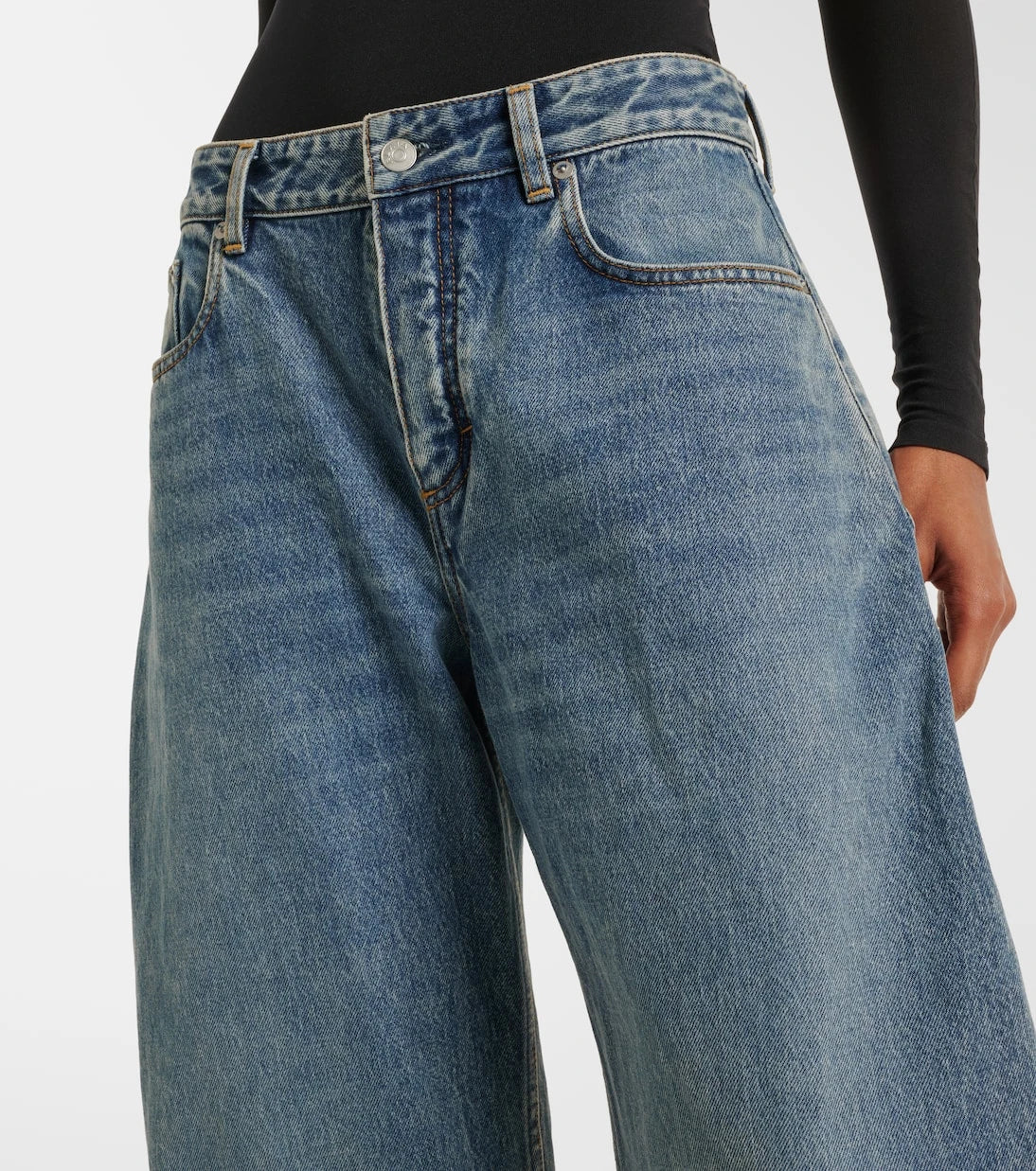 Alaïa - Barrel-leg jeans