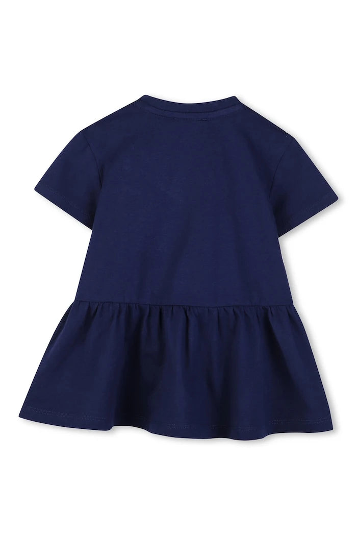 Бебешка памучна рокля Kenzo Kids
