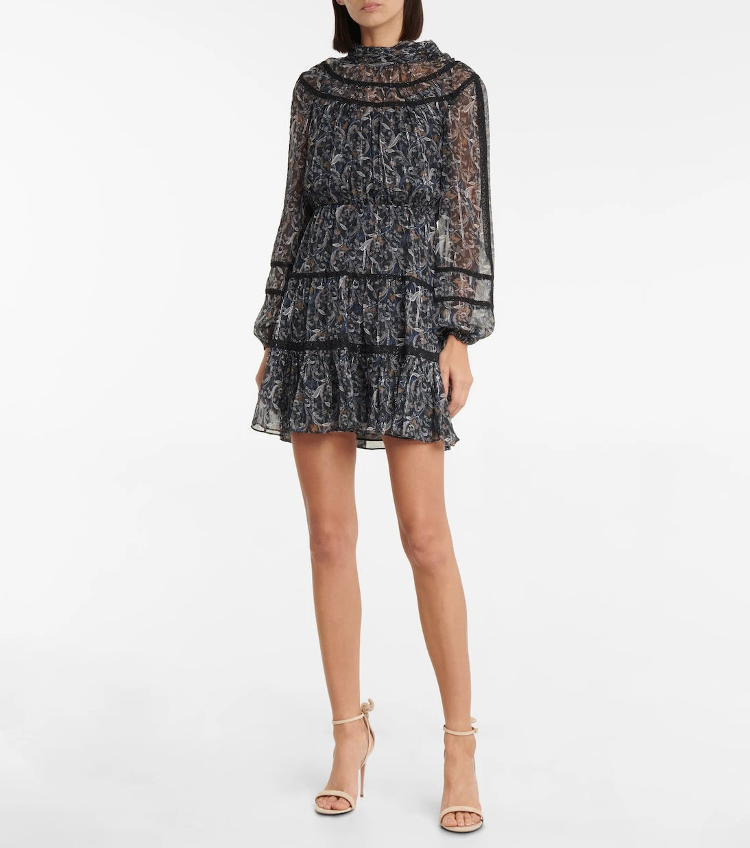 Veronica Beard - Rahla silk-blend mini dress