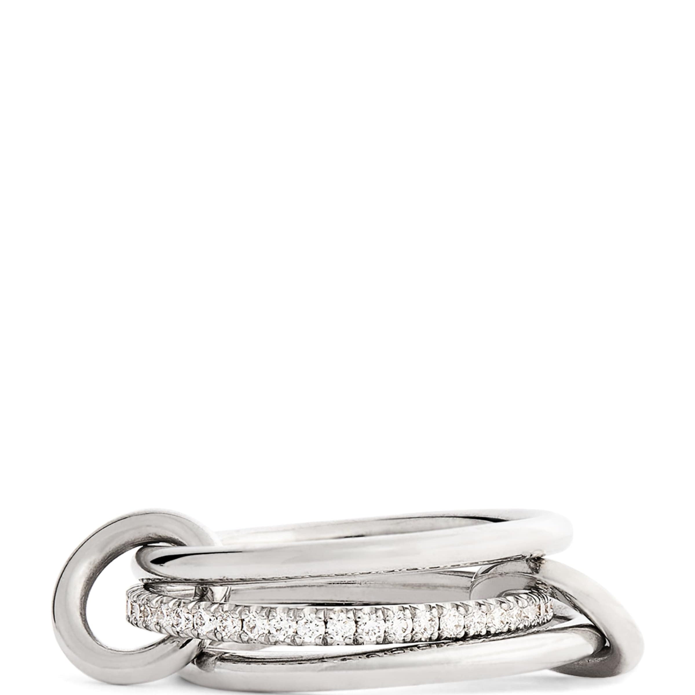 White Gold and Diamond Sonny Ring