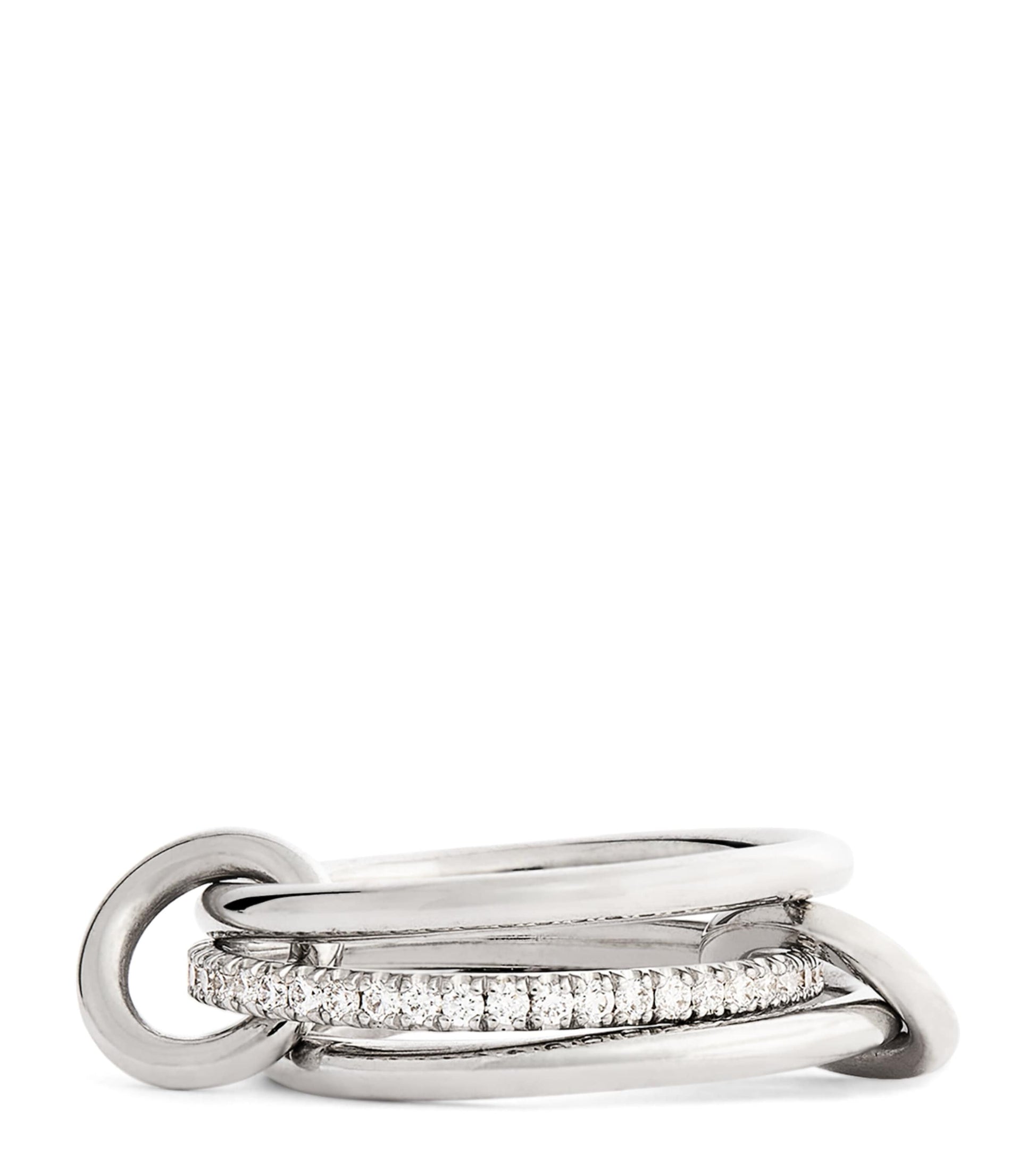 White Gold and Diamond Sonny Ring