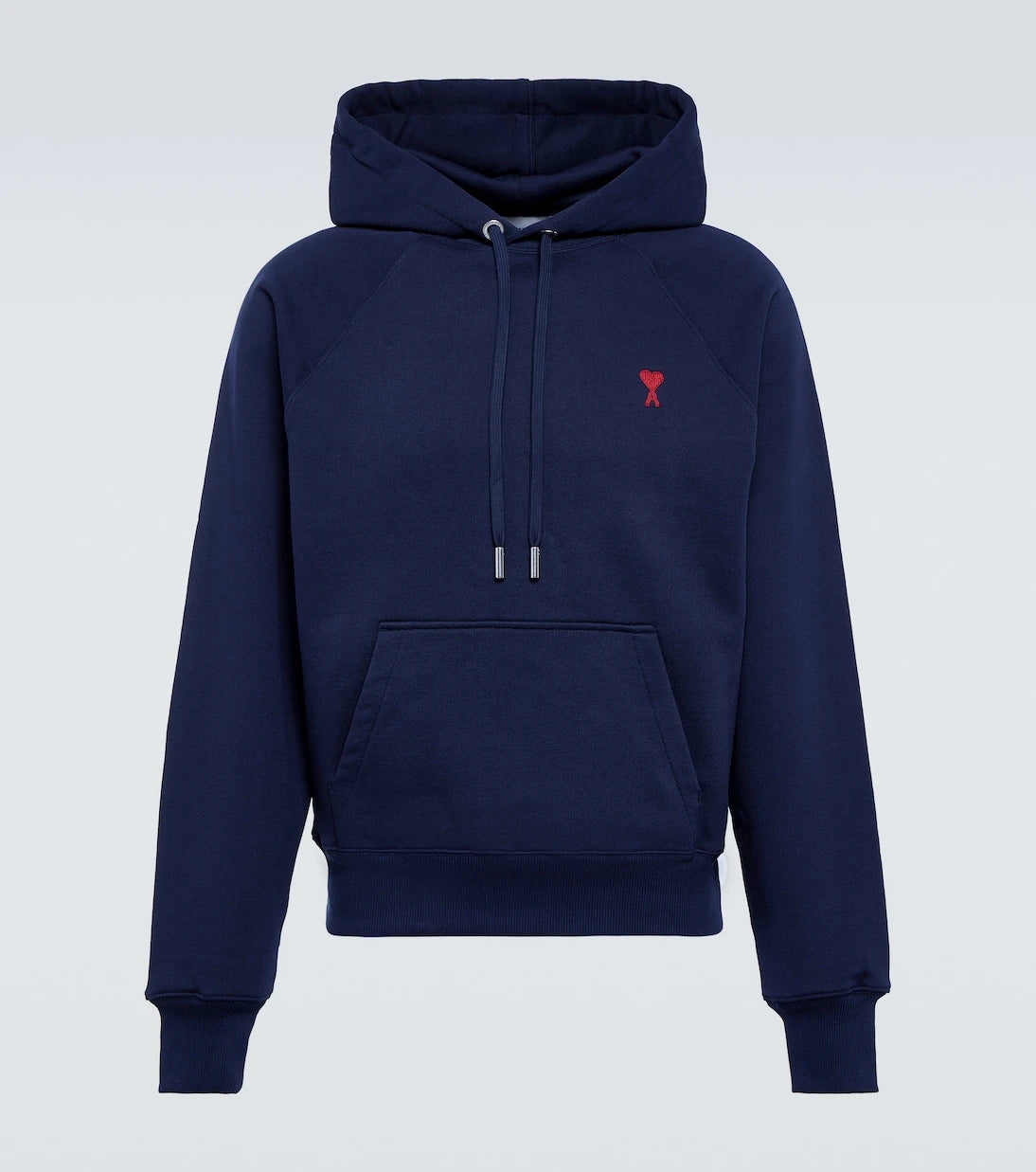 Ami Paris - Ami De Cœur cotton jersey hoodie