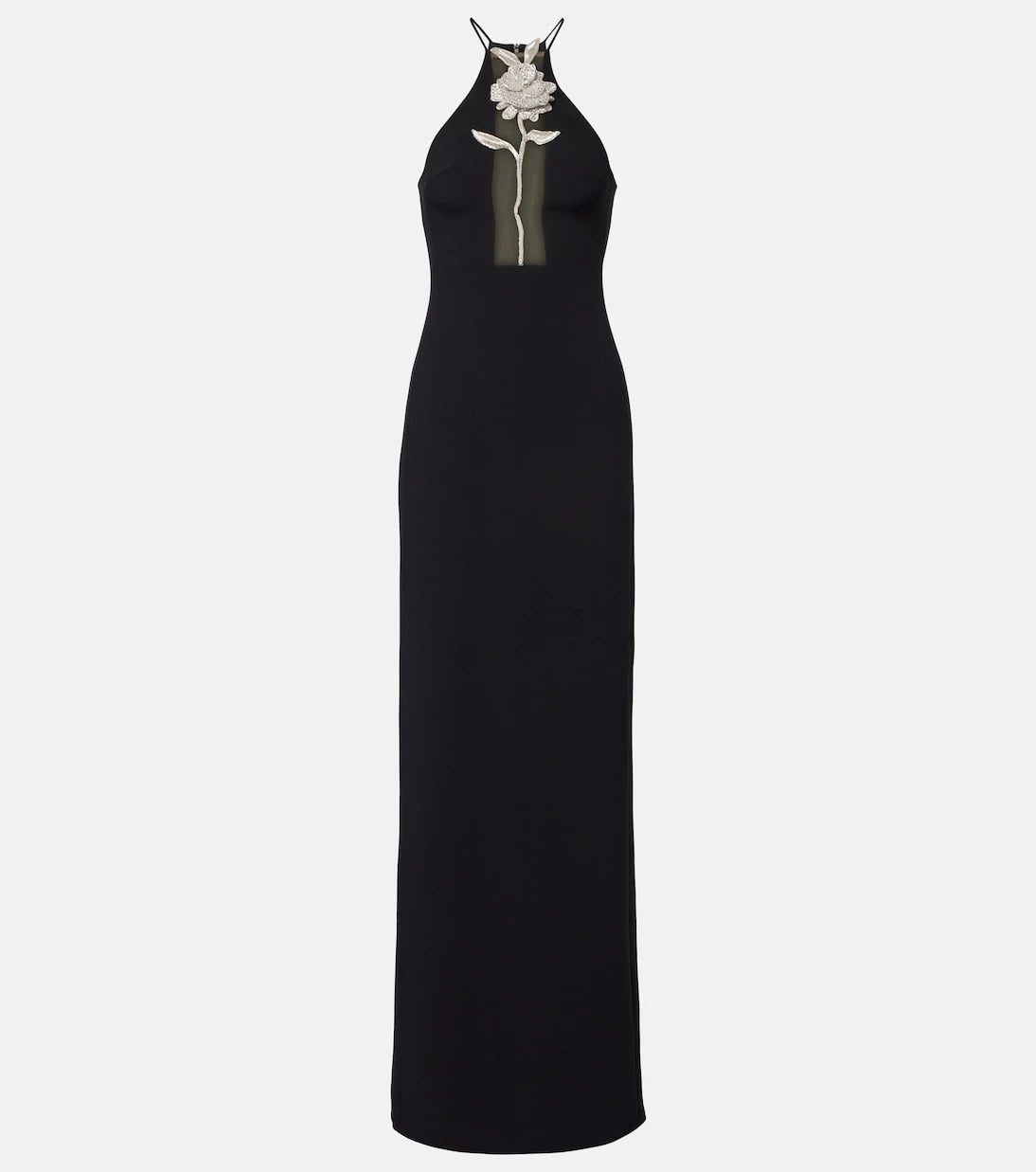 David Koma - Embellished halterneck gown