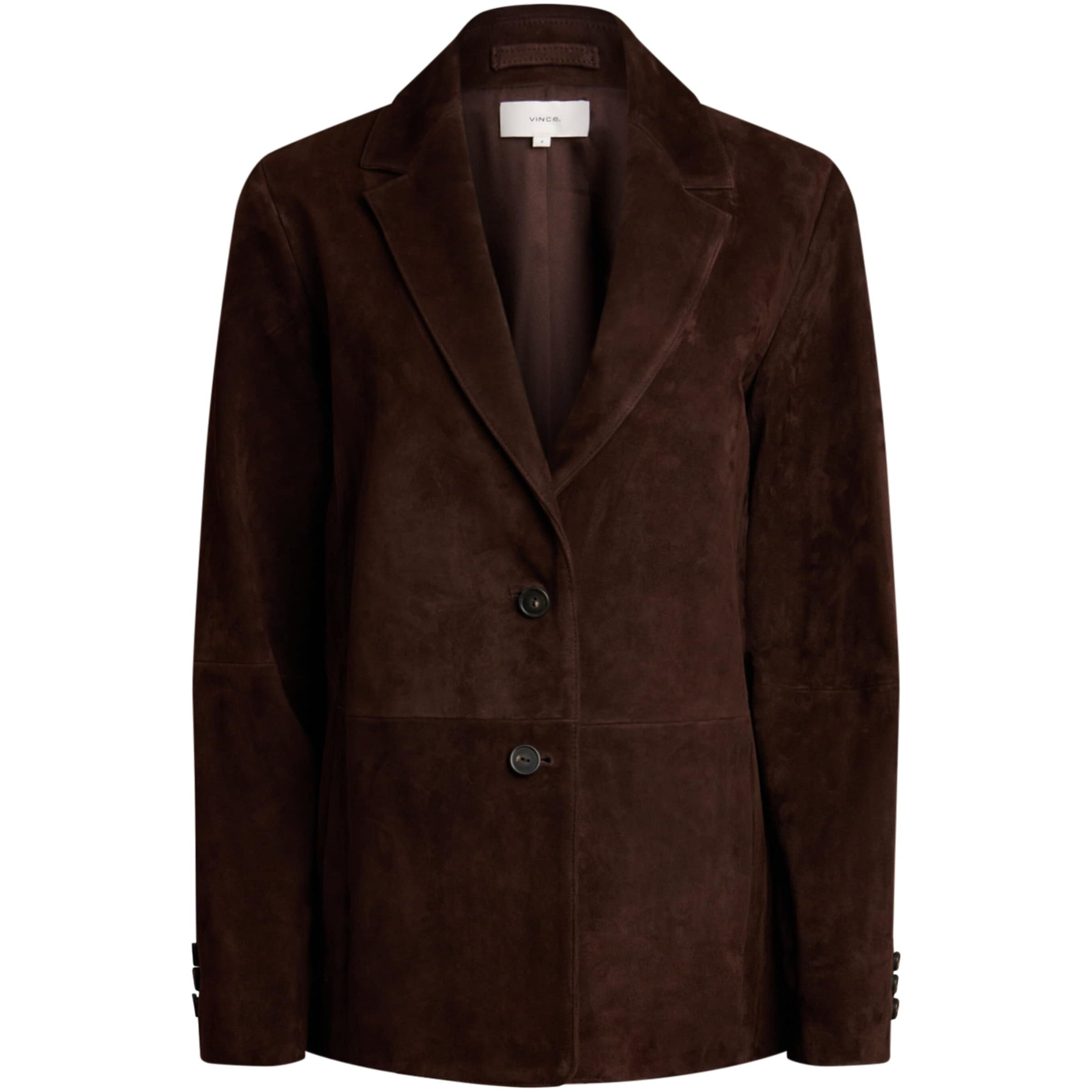 Vince Brown Suede Blazer
