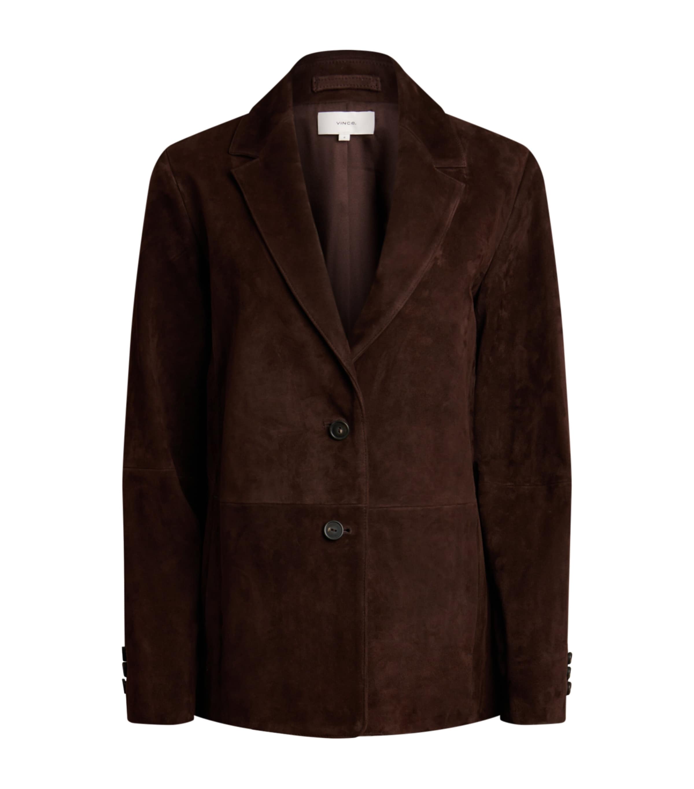 Vince Brown Suede Blazer