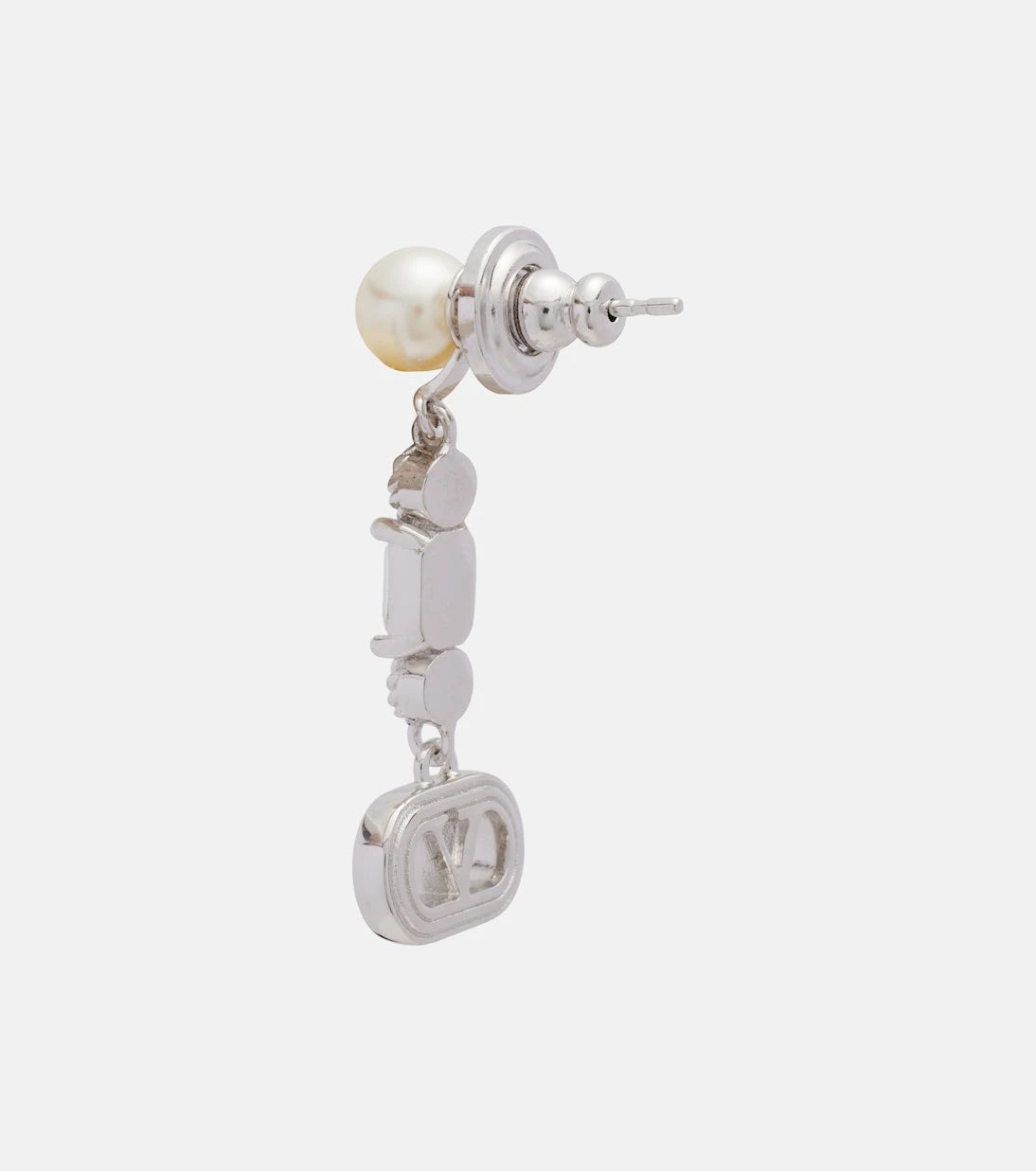 Valentino - VLogo Swarovski®-embellished drop earrings