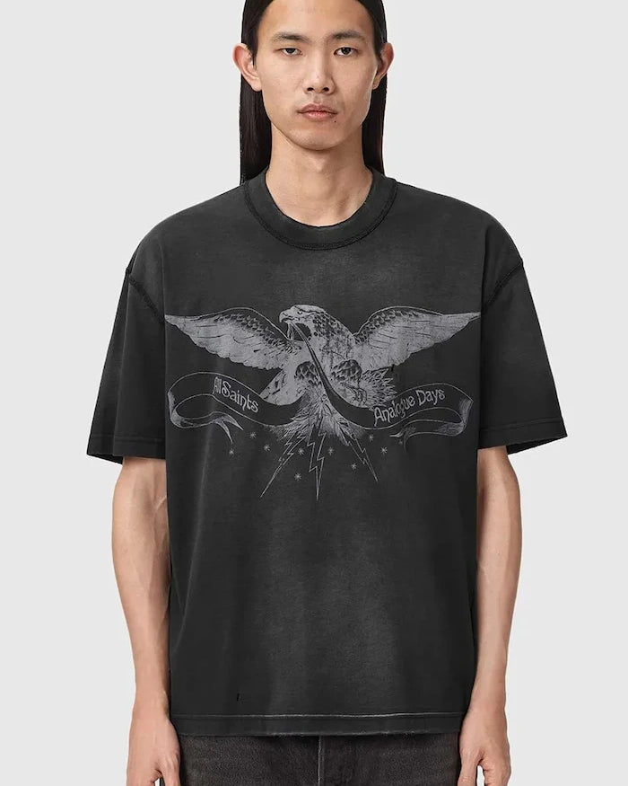 AllSaints erkek pamuklu tişört AETERNA