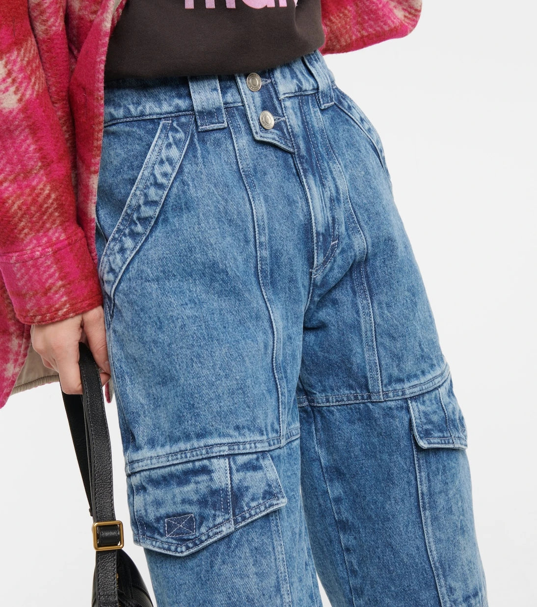 Marant Etoile - Vayoneo high-waisted jeans
