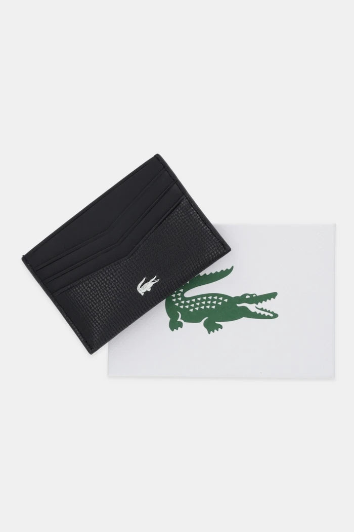 Кожен калъф за карти Lacoste