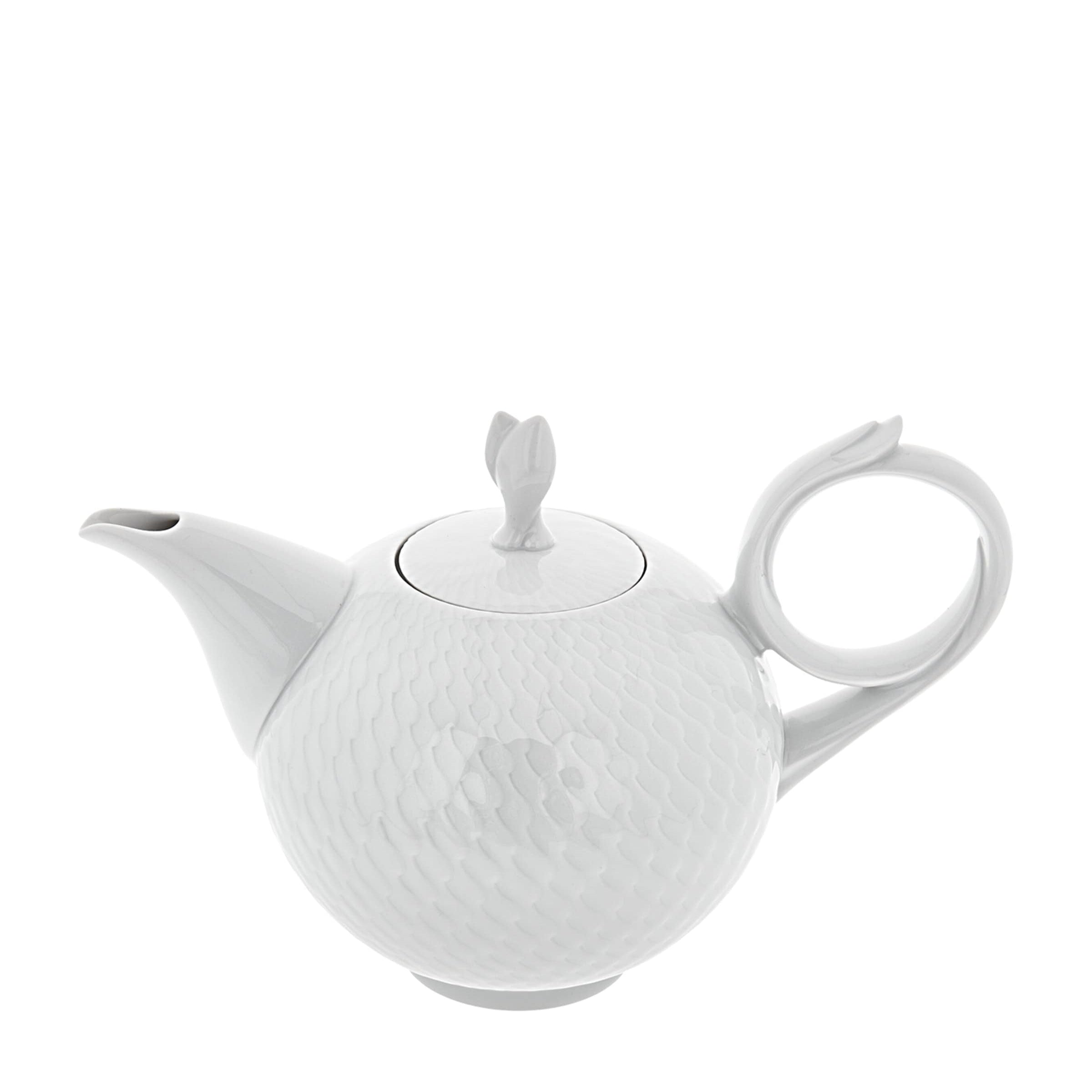 Meissen Porcelain Waves Relief Teapot (1.05L)