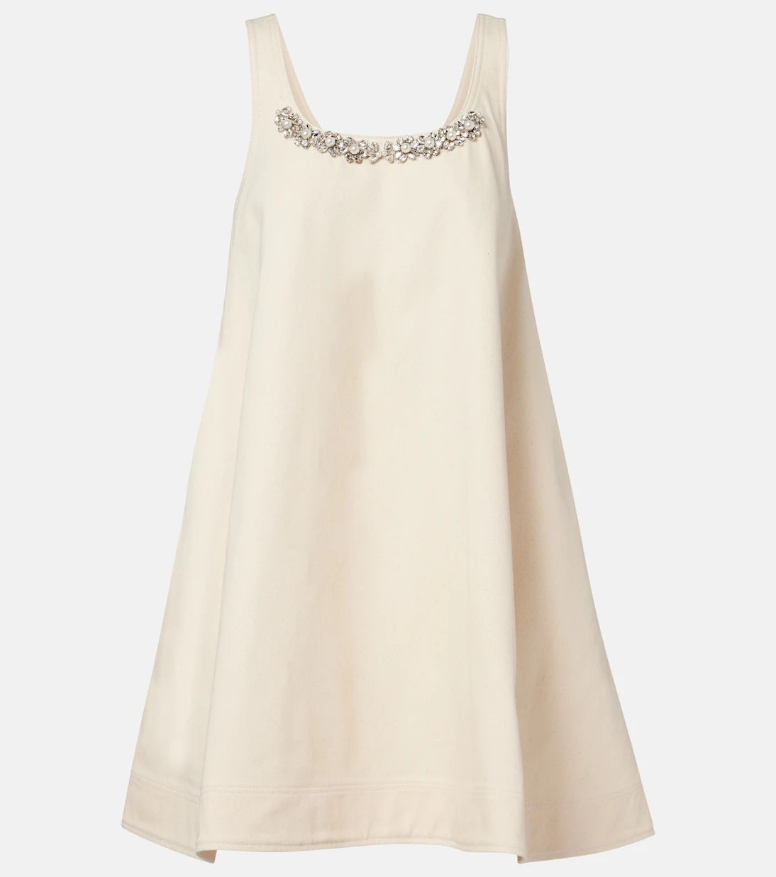 Simone Rocha - Embellished cotton minidress