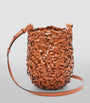 LOEWE Brown Small Leather Nest Bag