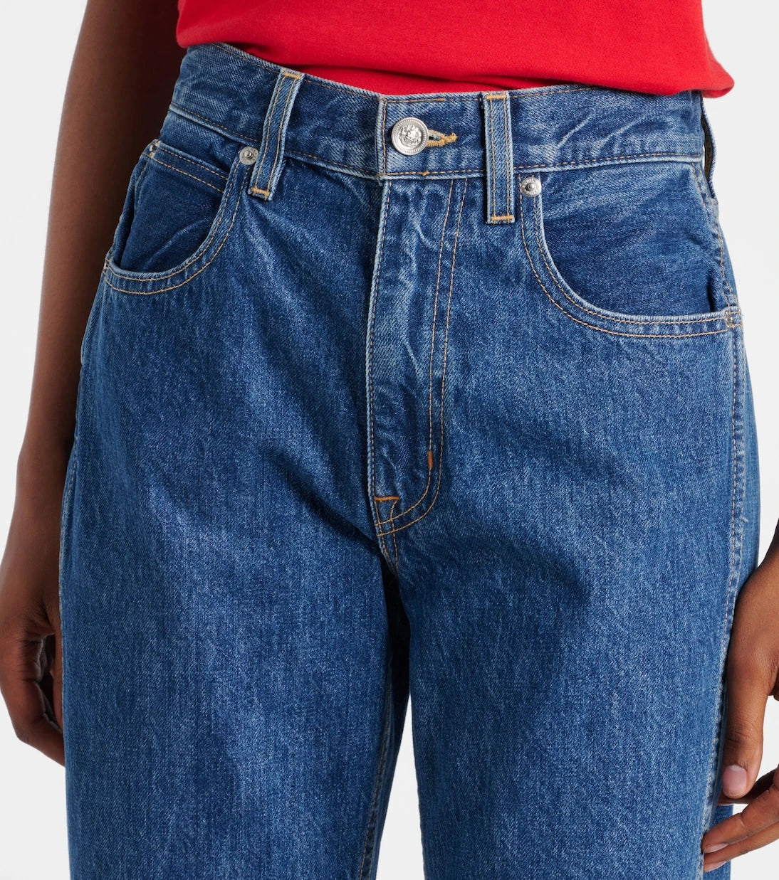 Slvrlake - Virginia Slim high-rise straight jeans