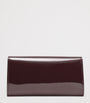 Jimmy Choo Burgundy Bing Patent Leather Wallet-On-Chain