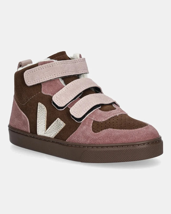 Veja Small V-10 Mid Winter Çocuk Süet Kışlık Ayakkabılar