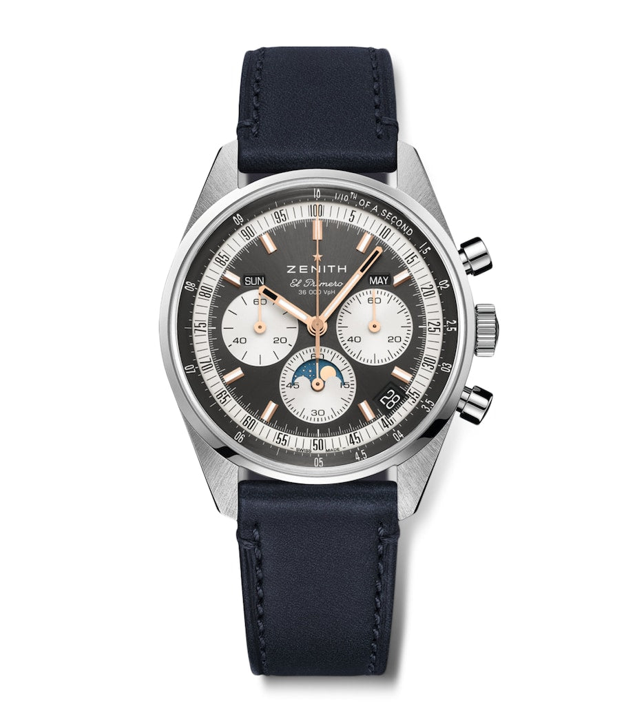 Zenith Stainless Steel Chronomaster Watch 38mm