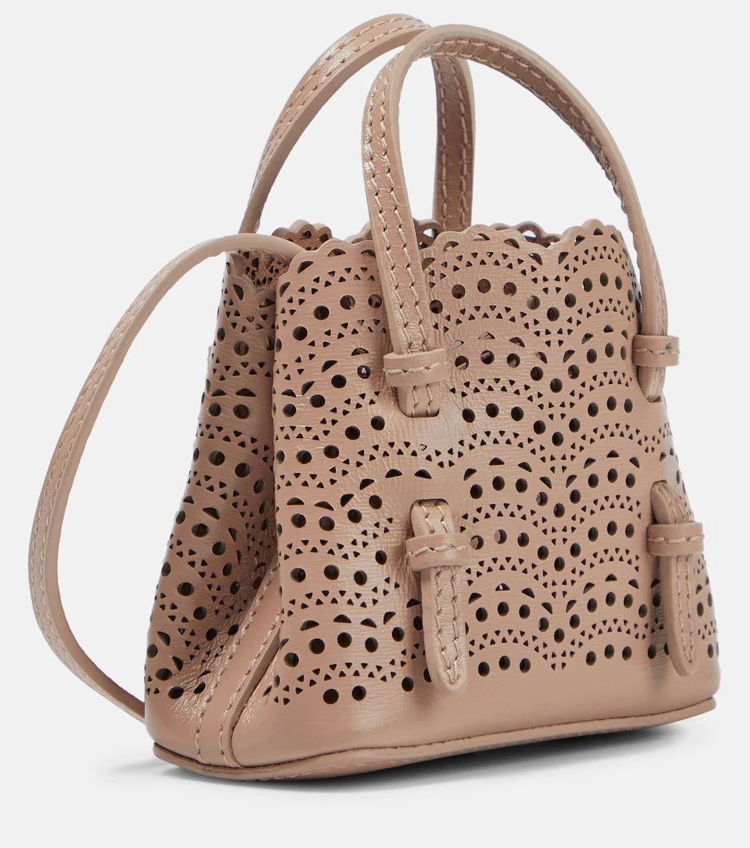 Alaïa - Le Mina Mini leather crossbody bag
