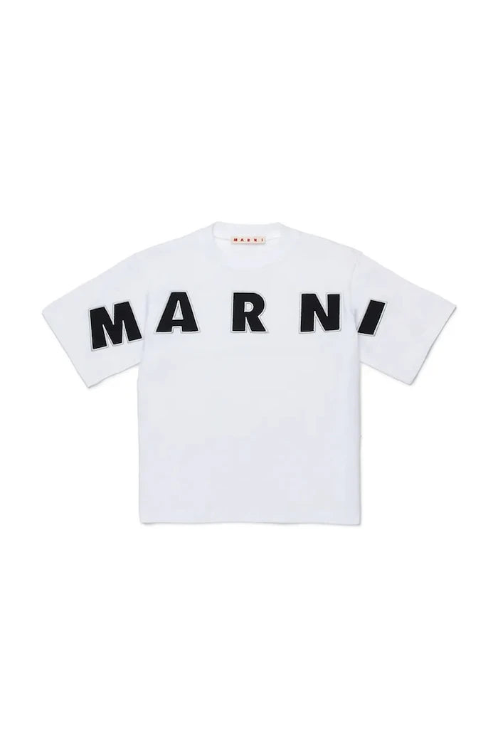 Marni MT303F Çocuk Pamuk Tişört
