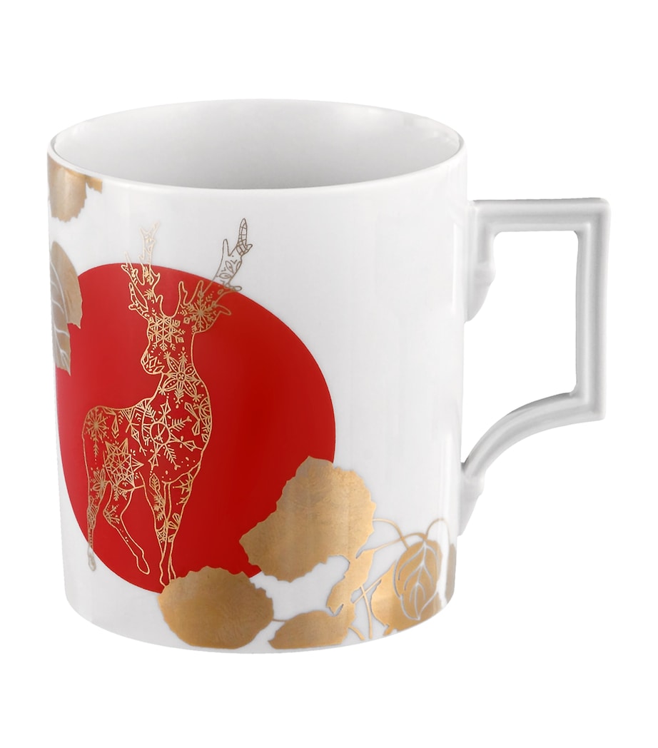 Meissen Porcelain Deer Mug