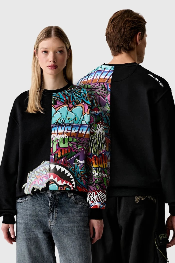 Sprayground уголемен суичър от памук
