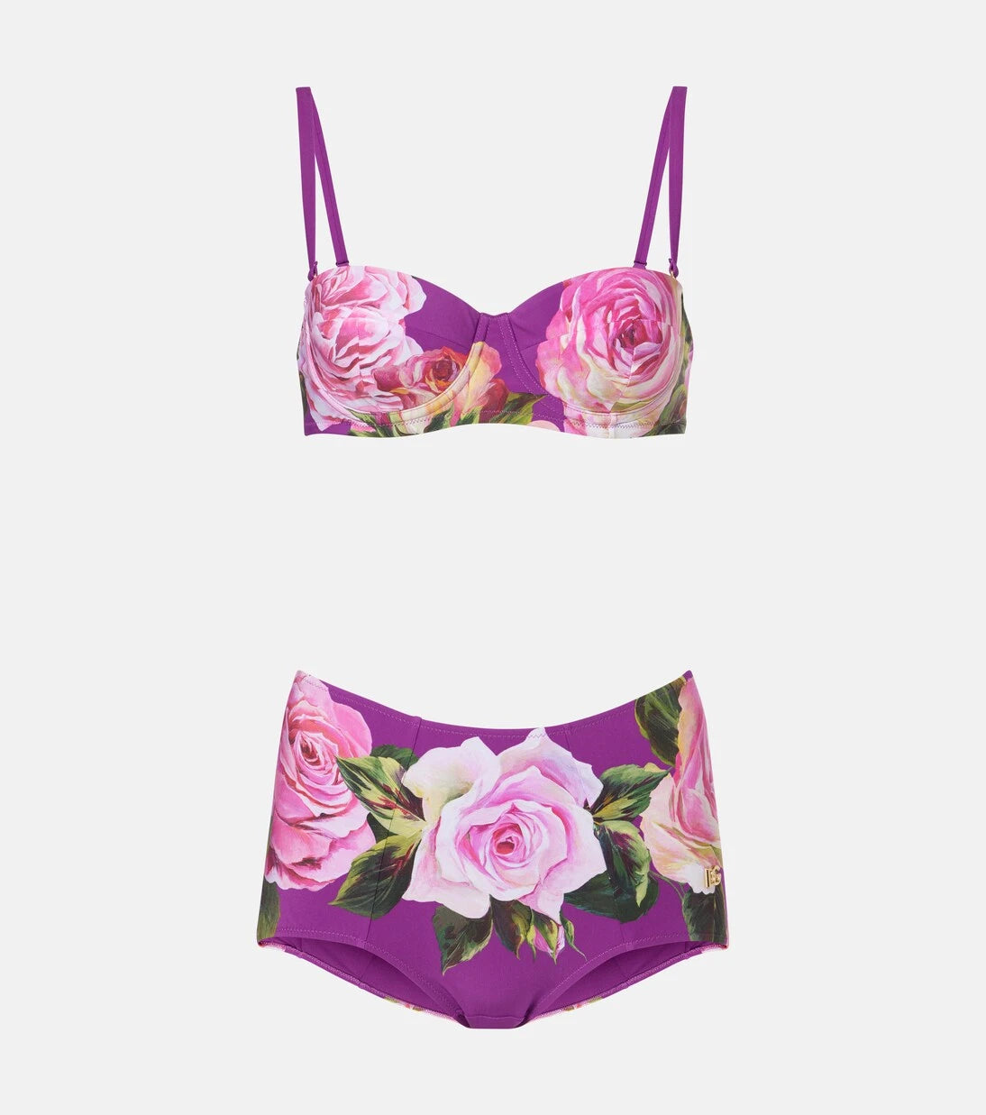 Dolce&Gabbana - Çiçek desenli bikini