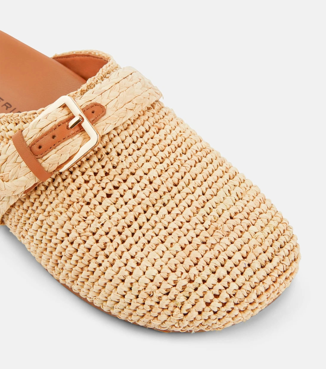 Clergerie - Quinta raffia mules